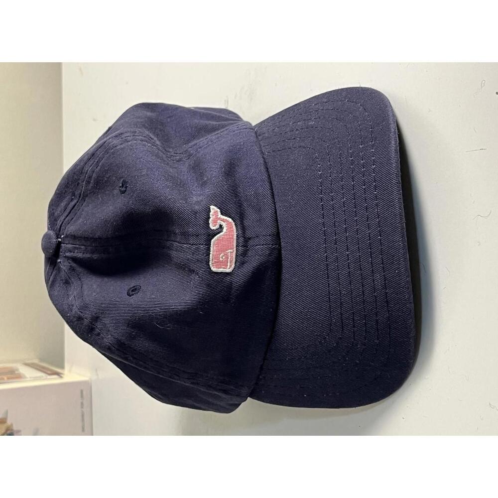 Vineyard Vines Navy Blue Whale Logo Baseball Cap